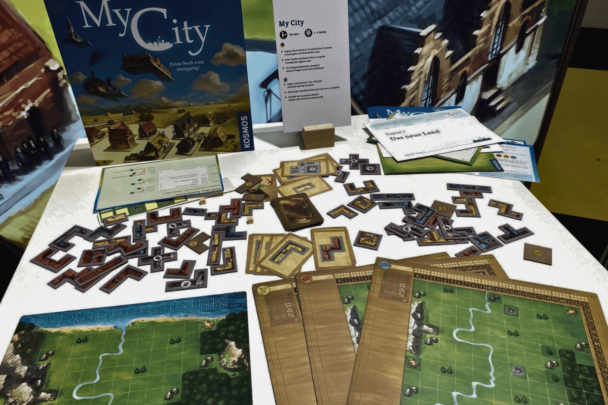 Топ-4 уникальных настольных игр, которые очаруют вас с первой партии - Игра №4: My City